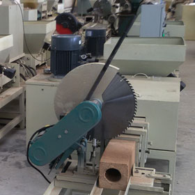 sawdust block machines