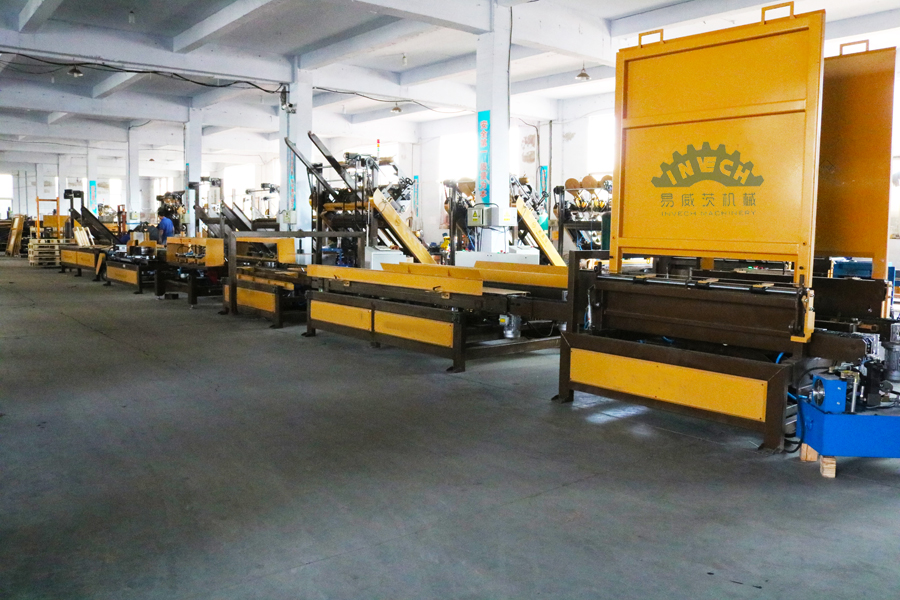 Full Automatic Wood Pallet Processing Line