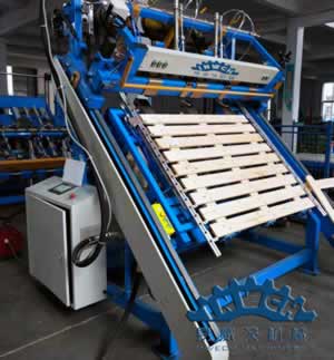 Blocks Pallet Nailing Machine