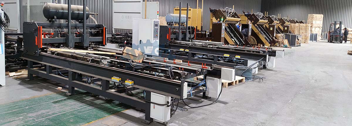 10 SETS WOOD PALLET NAILING LINE